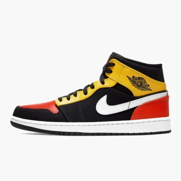Air Jordan 1 Mid SE Amarillo Orange