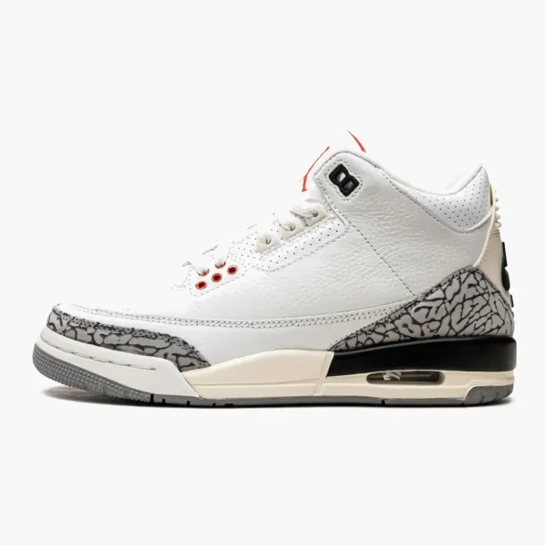 Air Jordan 3 Retro GS White Cement Reimagined