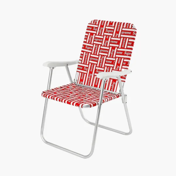 Supreme Lawn Chair Red