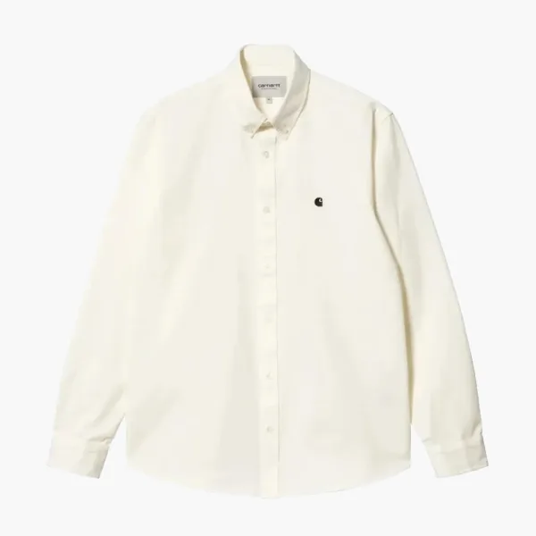 Carhartt WIP Madison Button Shirt Cream