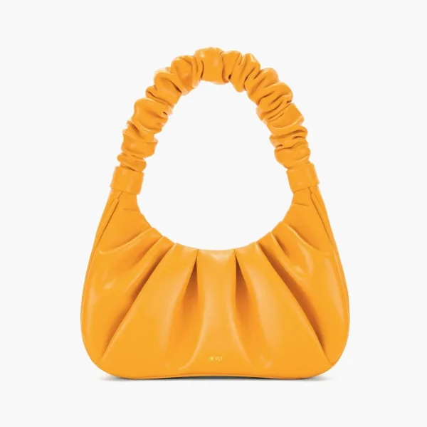 JW PEI Gabbi Ruched Hobo Handbag Candied Orange