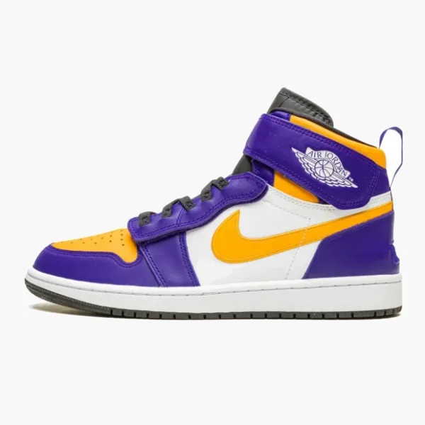 Air Jordan 1 HI Flyease Lakers