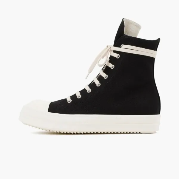 Rick Owens Drkshdw High-top Zipped Sneakers Black