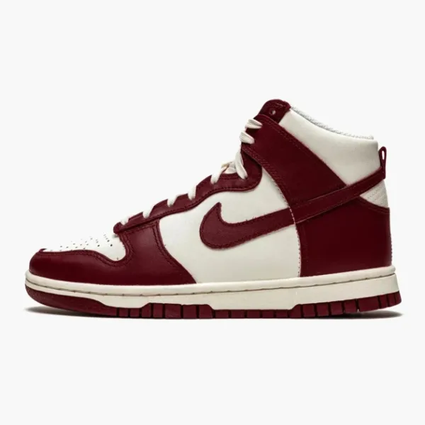 Nike Dunk High WMNS Sail Team Red