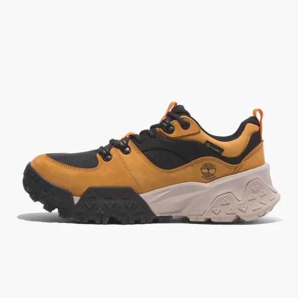 Timberland Motion Scramble Low LaceUp Waterproof Hikers Wheat Nubuck