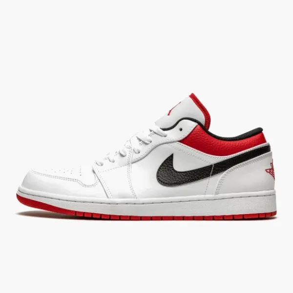 Air Jordan 1 Low White / Gym Red