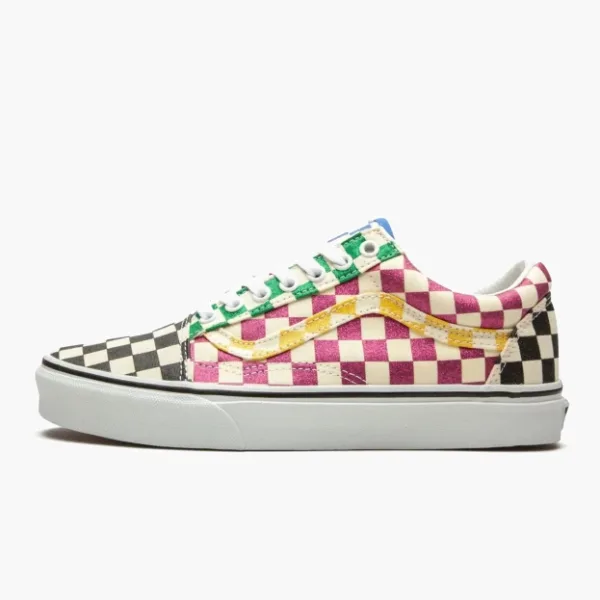 Vans Old Skool Glitter Check