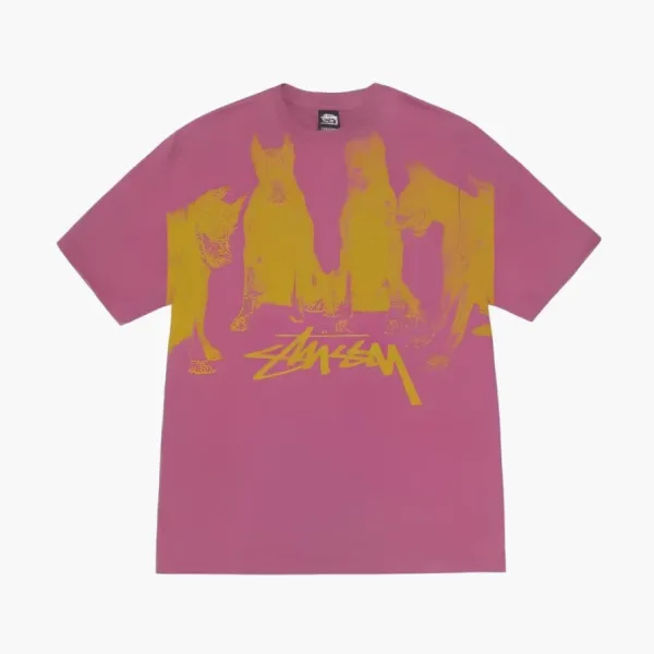 Stussy Ss24 T-shirt Pink