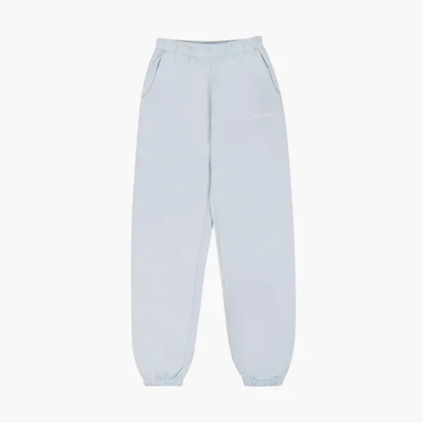 Sporty & Rich Serif Logo Sweatpants Baby Blue