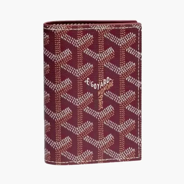 Goyard Saint Marc Card Holder Bordeaux