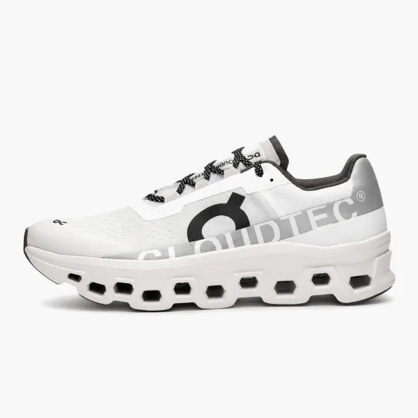 On Cloudmonster WMNS White Black