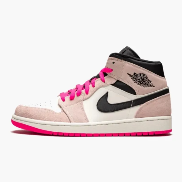 Air Jordan 1 Mid SE Crimson Tint / Hyper Pink