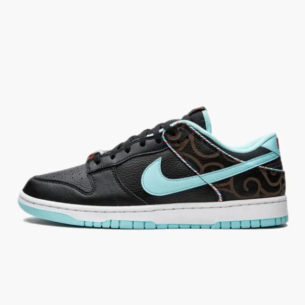 Nike Dunk Low SE Barber Shop Black