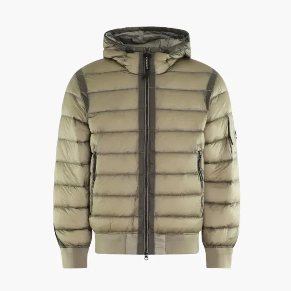 C.P. Company Heren D.D. Shell Hooded Jacket Bruin Brown
