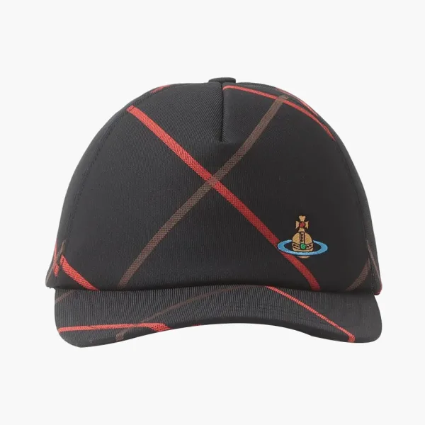 Vivienne Westwood Wool Baseball Cap Black