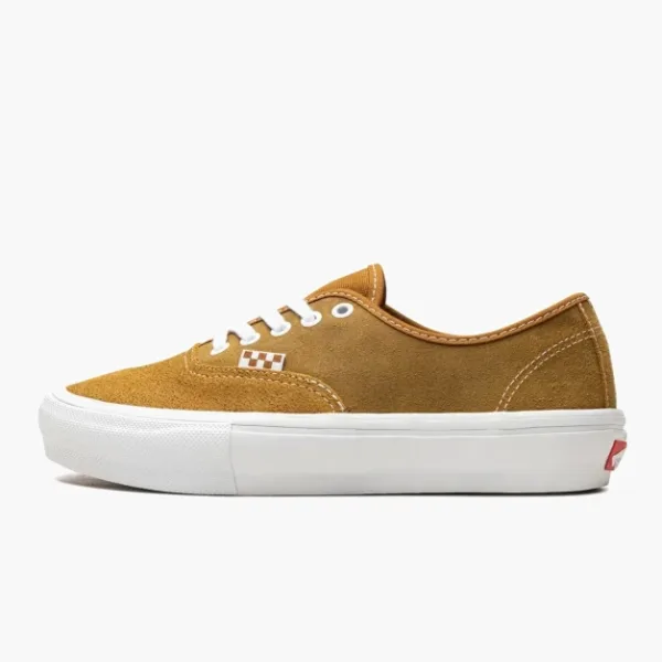 Vans Skate Authentic Leather Golden Brown