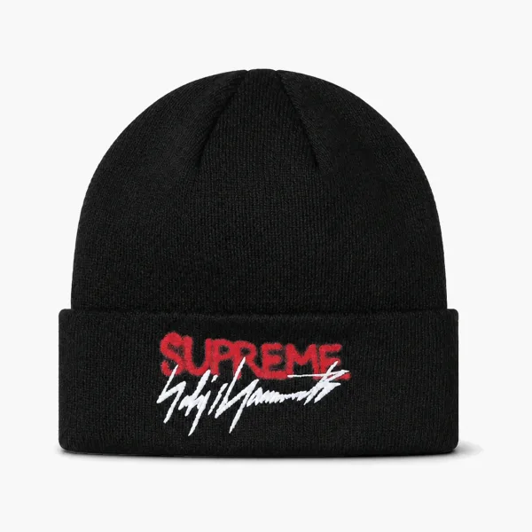 Supreme x Yohji Yamamoto x New Era Beanie Black