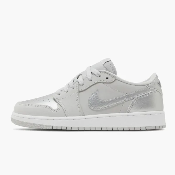 Air Jordan 1 Retro Low OG GS Metallic Silver