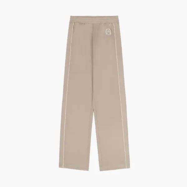 Sporty & Rich Golf logo embroidered Track Pants Neutrals