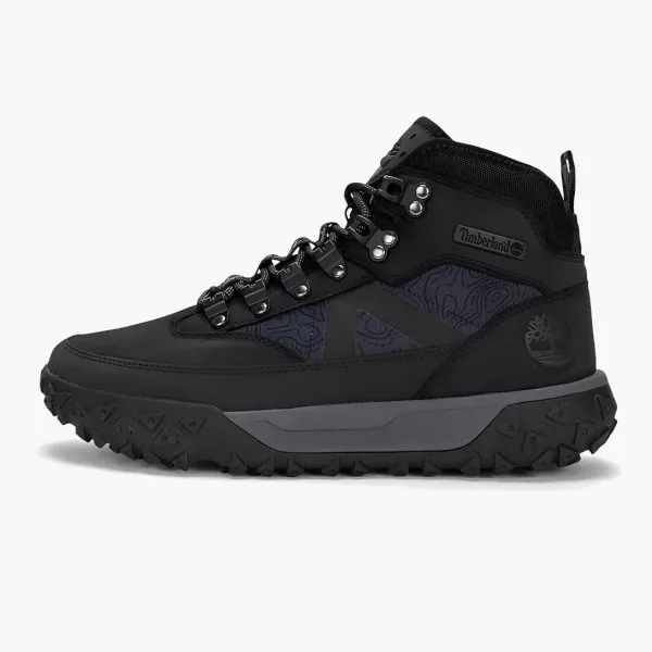 Timberland Greenstride Motion 6 Waterproof Mid Hikers Black Nubuck