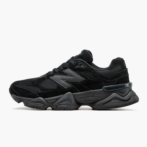 New Balance 9060 Triple Black Suede