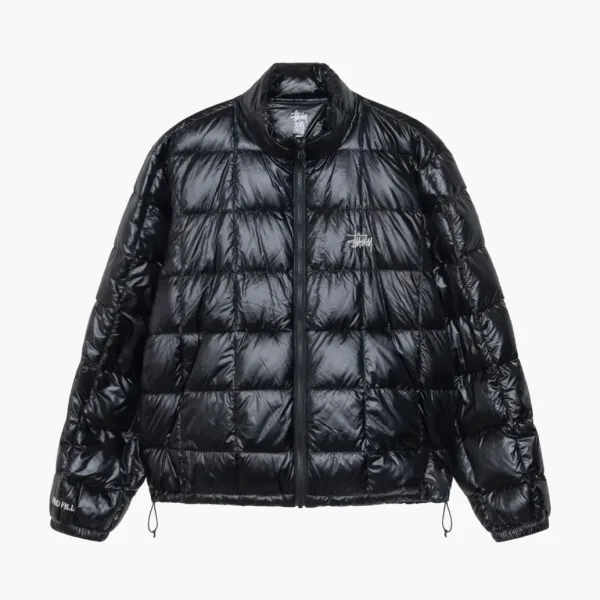Stussy Midweight Puffer Black Glossy