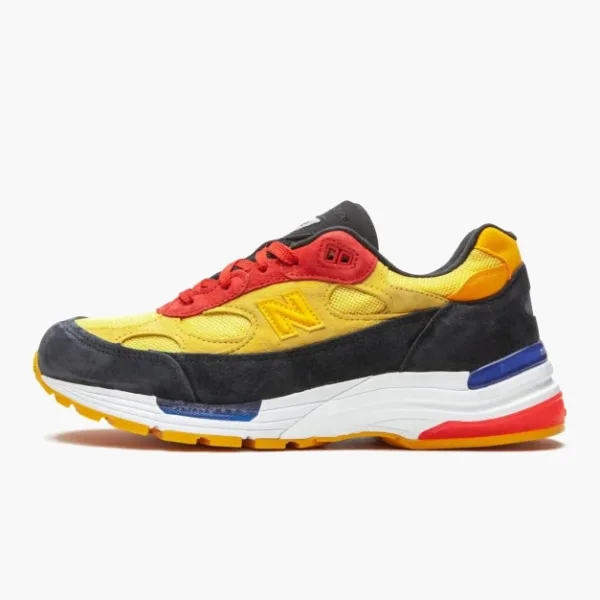 New Balance 992 Yellow Red
