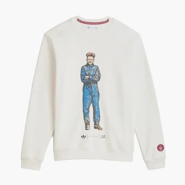 Adidas Originals x C.P. Company Spezial Sweatshirt Core White
