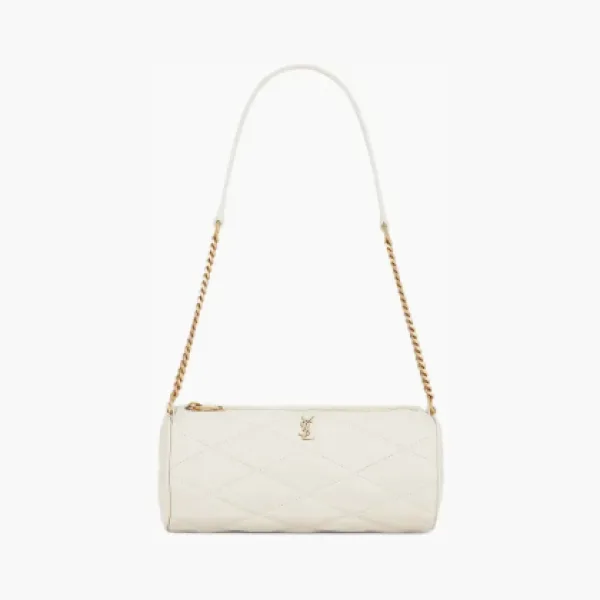 Saint Laurent Sade Tube Bag Crema Soft