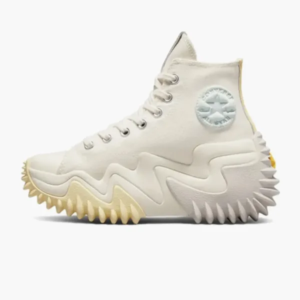 Converse Run Star Motion Platform Egret Soft Sunshine Amarillo
