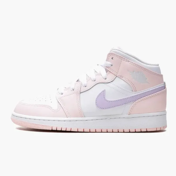 Air Jordan 1 Mid GS Pink Wash