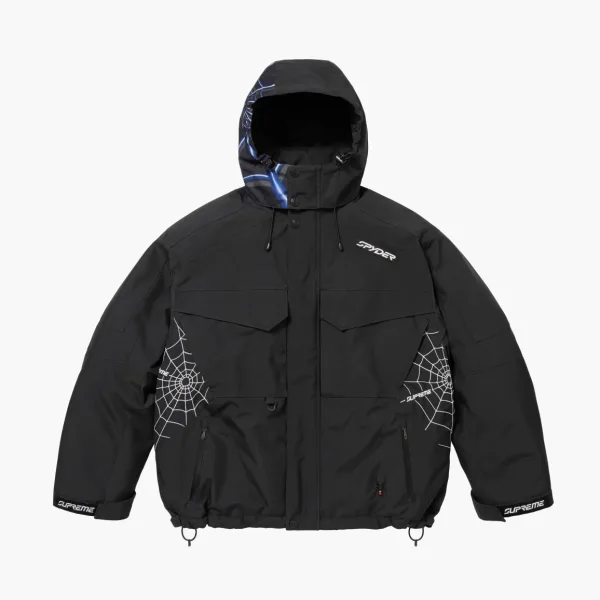 Supreme x Spyder Technical Jacket Black