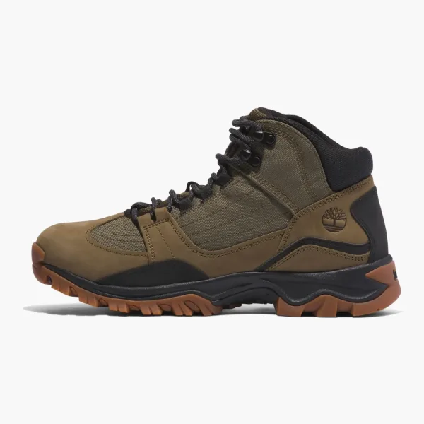 Timberland Mt. Maddsen Mid Lace Up Hiking Boots Olive Nubuck
