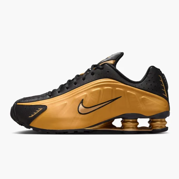 Nike Shox R4 Metallic Gold