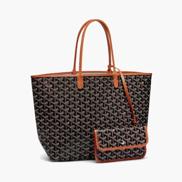 Goyard Saint Louis Tote PM Black & Tan