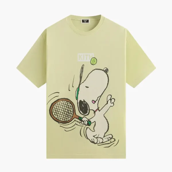 Kith For Peanuts Tennis Vintage Tee Cucumber