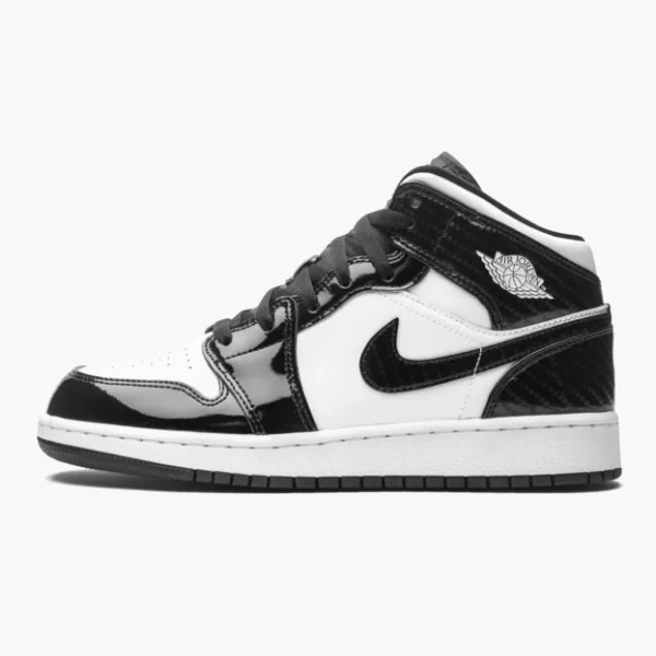 Air Jordan 1 Mid SE GS Carbon Fiber All-star