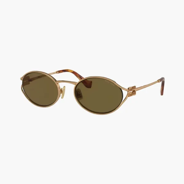 Miu Miu Glasses Gold