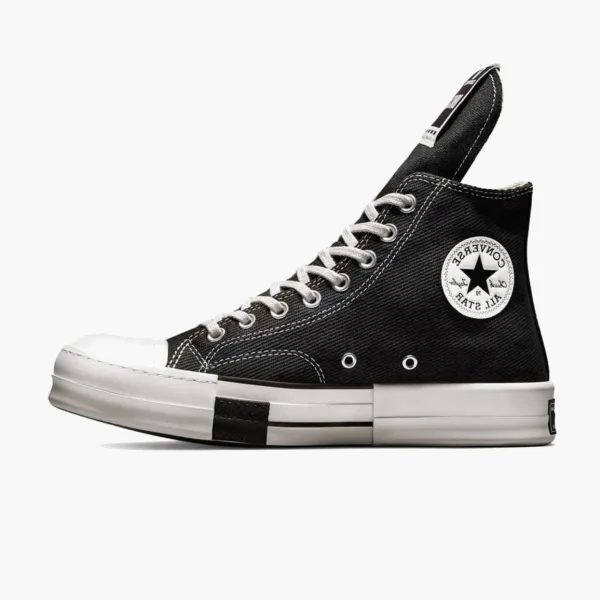 Rick Owens X Converse Drkshdw Drkstar Chuck Taylor All Star High Black