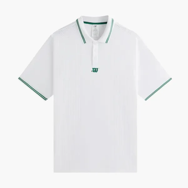Kith x Wilson Renshaw Court Polo White