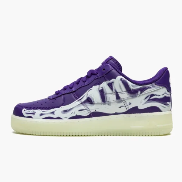 Nike Air Force 1 Low Purple Skeleton