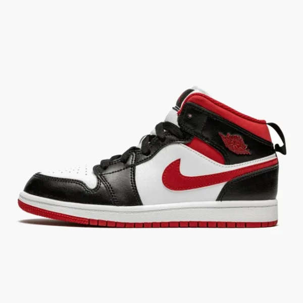 Air Jordan 1 Mid PS Gym Red Black White