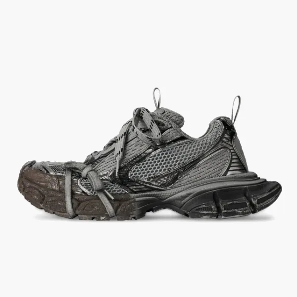Balenciaga 3XL Sneakers Grey Brown Mesh