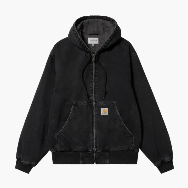 Carhartt WIP Active Jacket Hooded Black