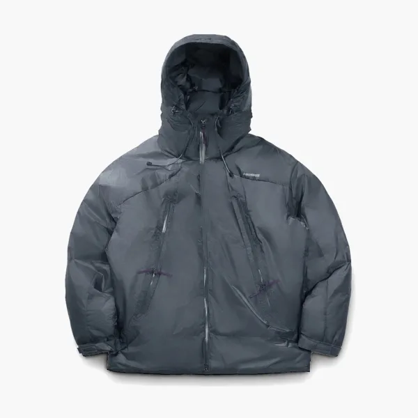 Nothomme Monterest Waterproof Hooded Goose Down Jacket Mist Gray