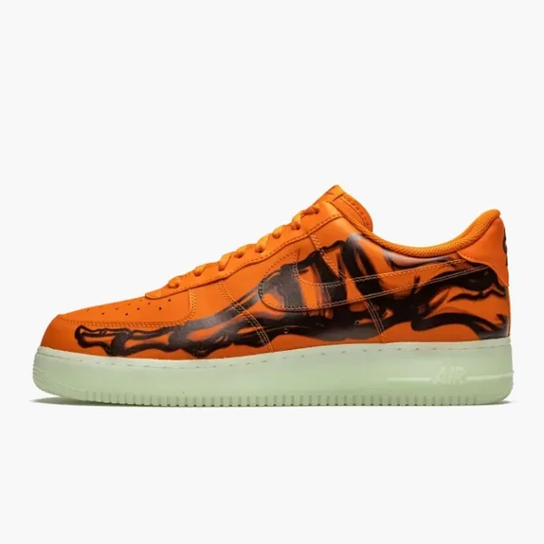 Nike Air Force 1 Low Orange Skeleton