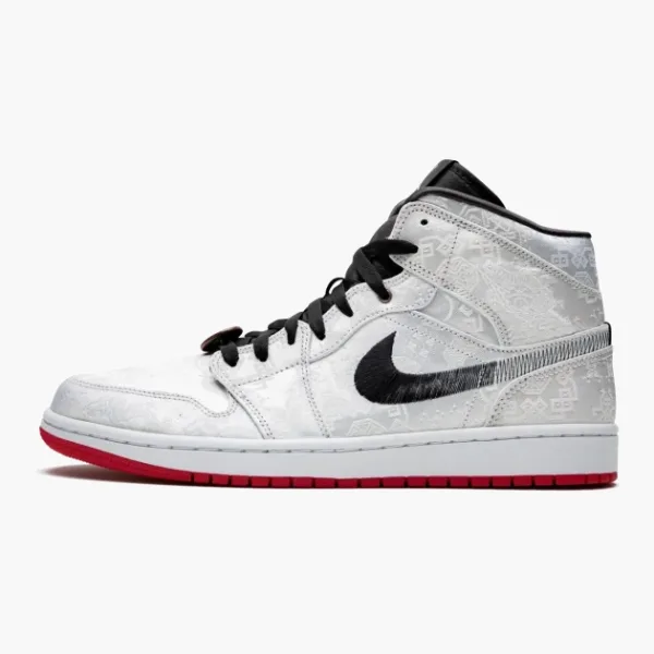 Air Jordan 1 Mid Fearless Edison Chen - Clot Silk