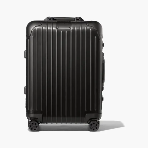 Rimowa Original Cabin Carry-On Aluminum Suitcase Black (35 L)