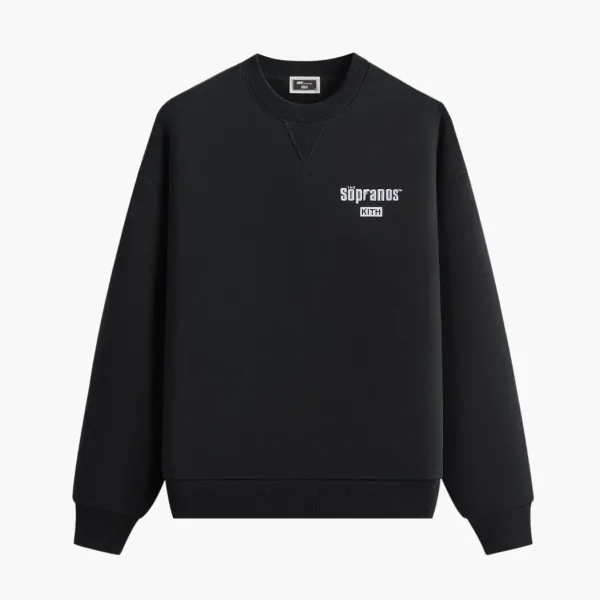 Kith x The Sopranos Bada Bing Nelson Crewneck Black