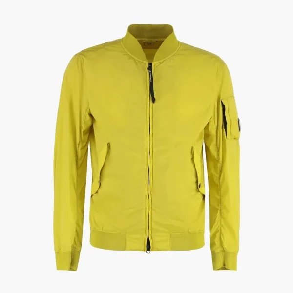 C.P. Company Nycra-R Lens Bomber Jacket Yellow